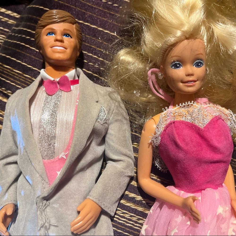 Vintage Barbie glow in dark